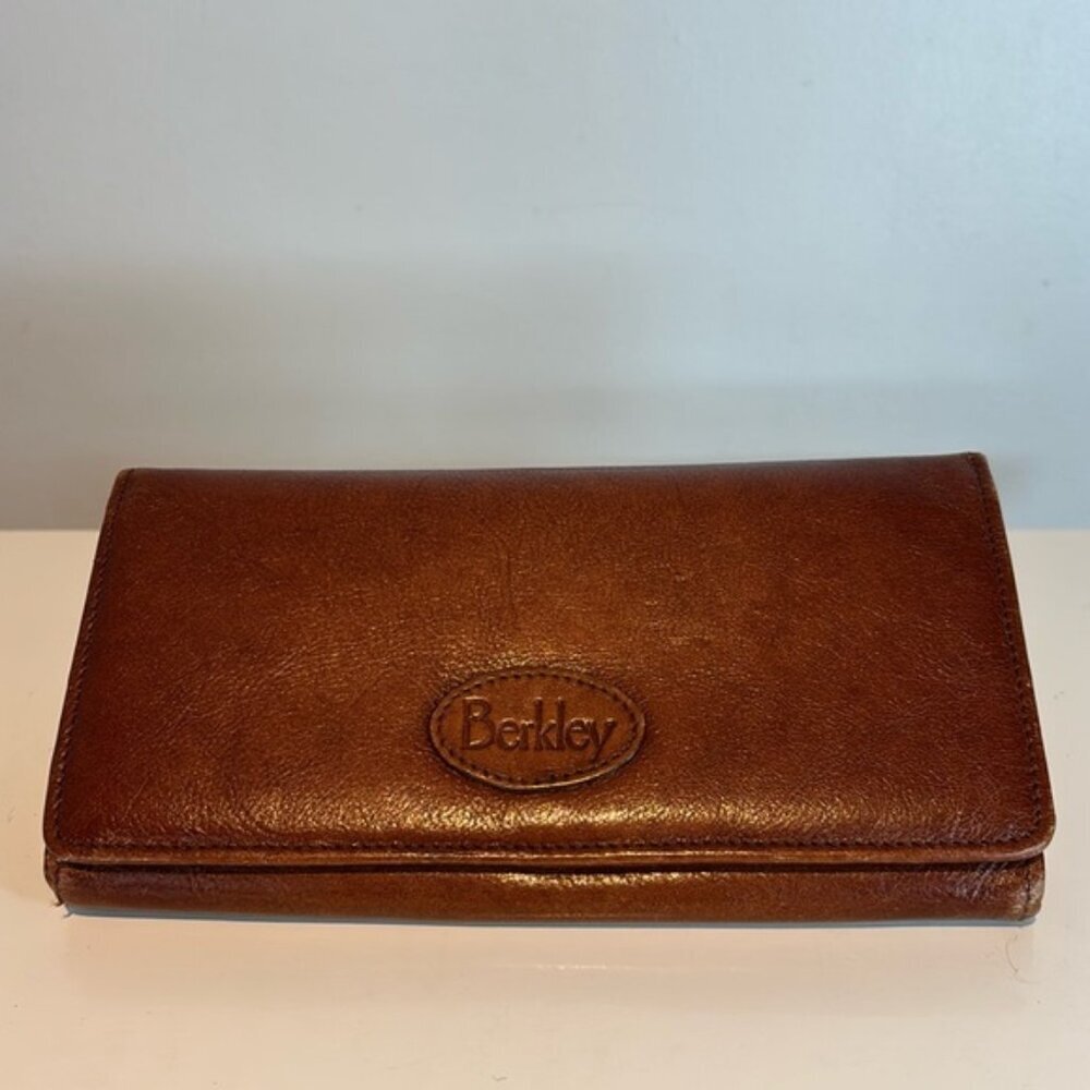 Vintage Berkley brown leather wallet